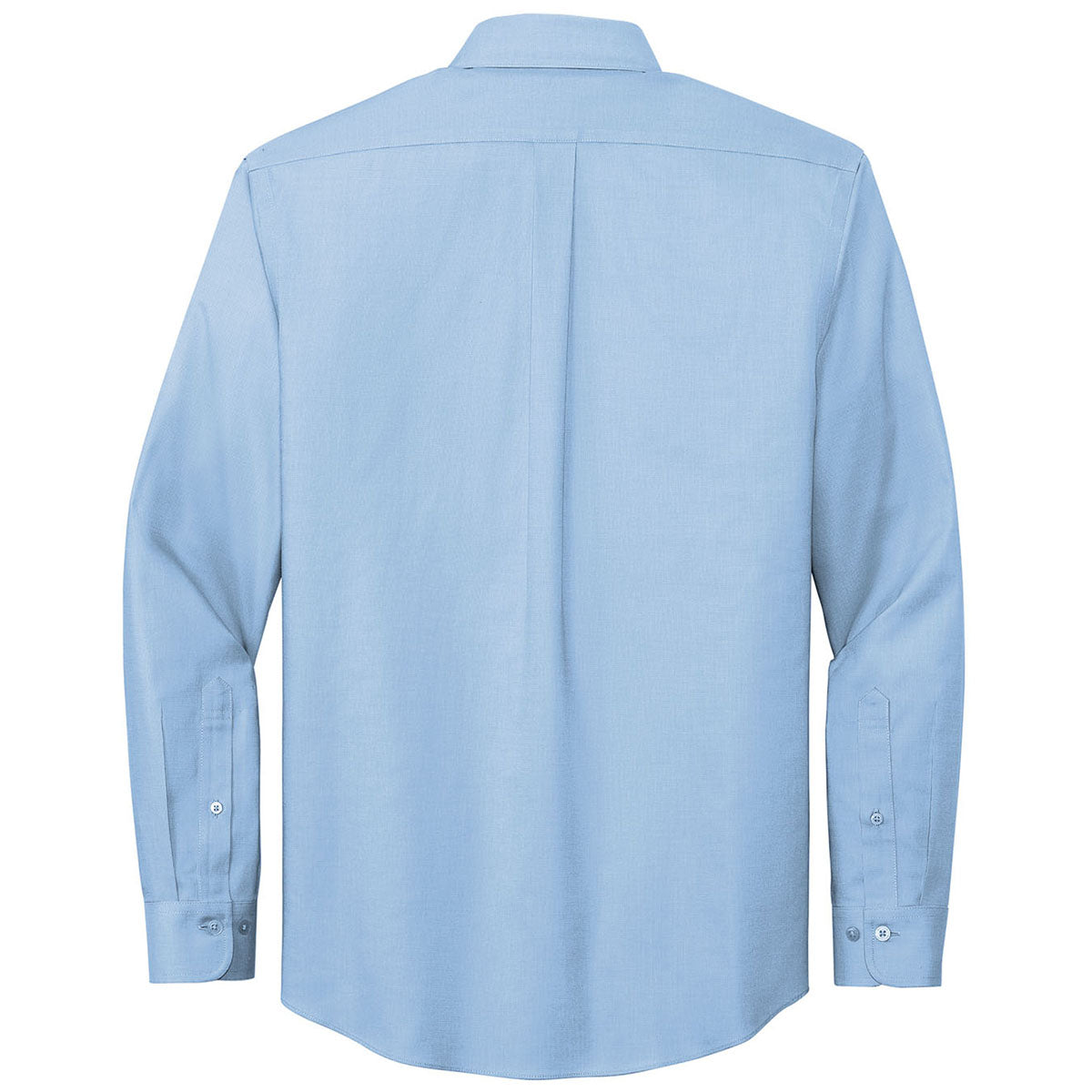 Brooks Brothers Men's Newport Blue Wrinkle-Free Stretch Nailhead Shirt
