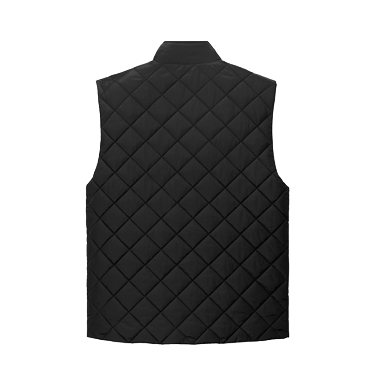 Brooks Brothers Men's Deep Black Quilted Vest