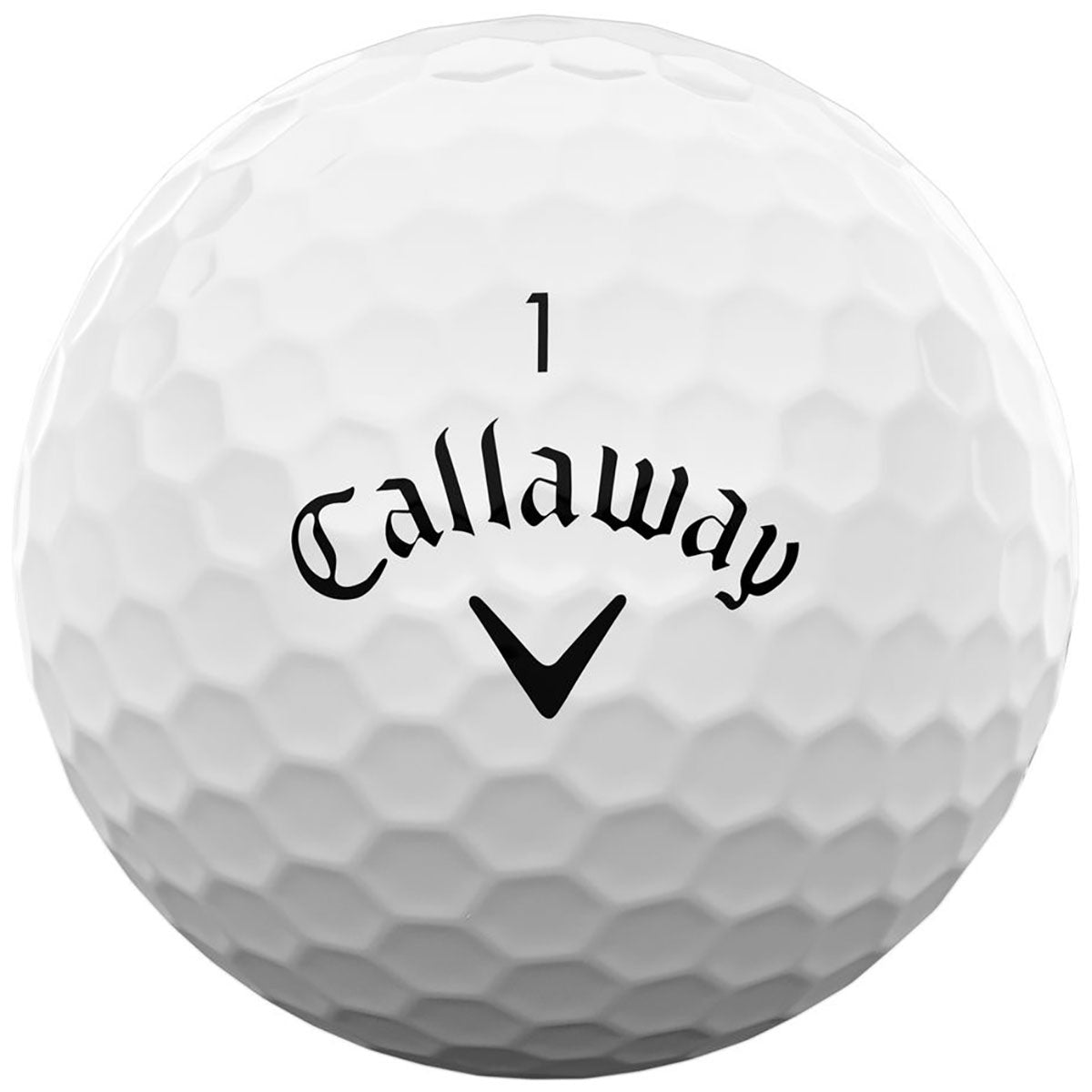 Callaway White SuperSoft Golf Balls (One Dozen)