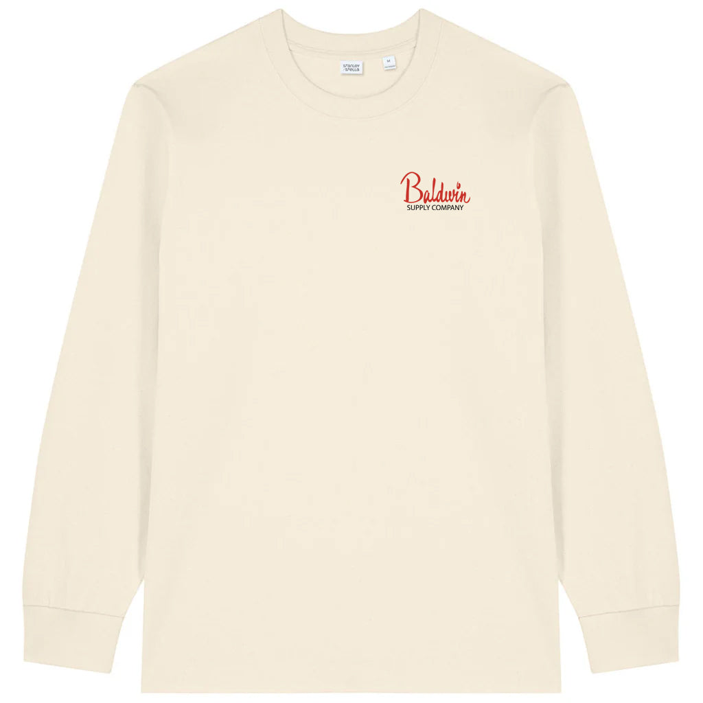 Stanley/Stella Unisex Natural Raw Freestyler Heavyweight Long Sleeve Tee
