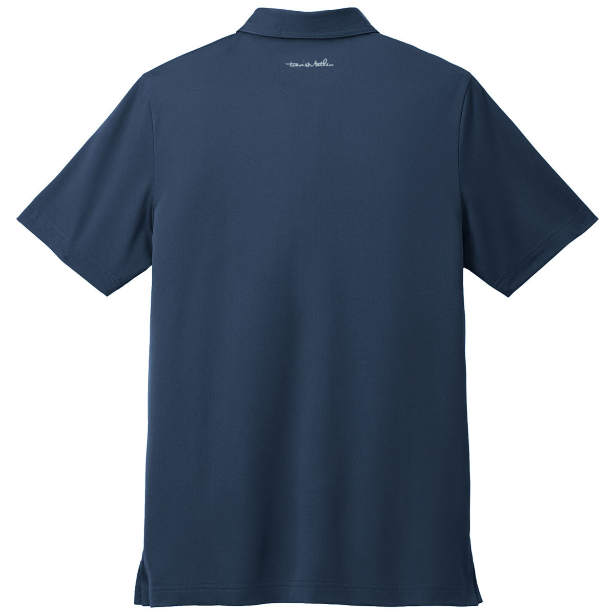 TravisMathew Men's Blue Nights Cabana Solid Polo