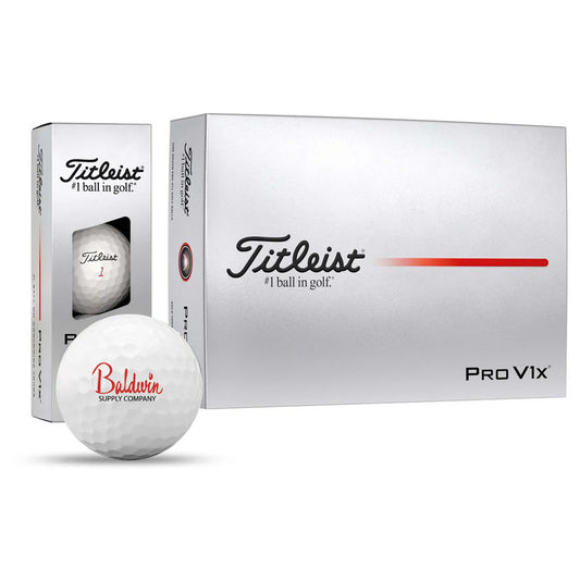 Titleist White Pro V1x Golf Balls (One Dozen)