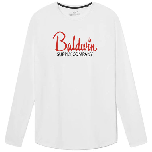 UNRL Men's White Ultra Long Sleeve