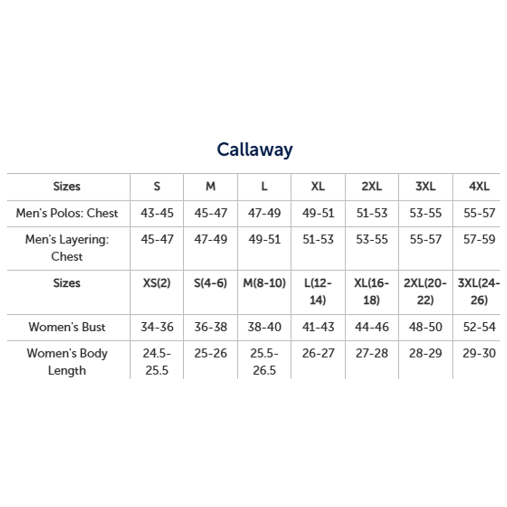 Callaway Men's Navy Core Performance Polo