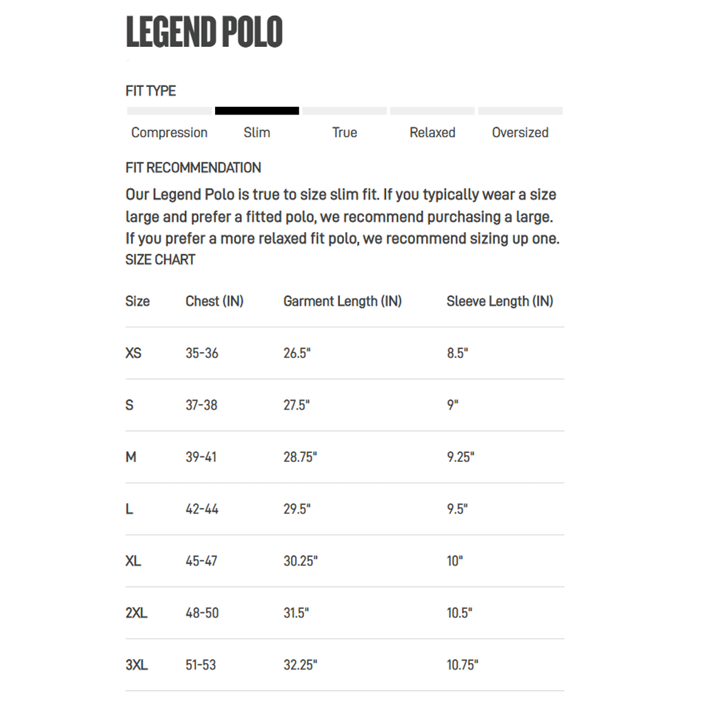 UNRL Men's Gunmetal Legend Polo
